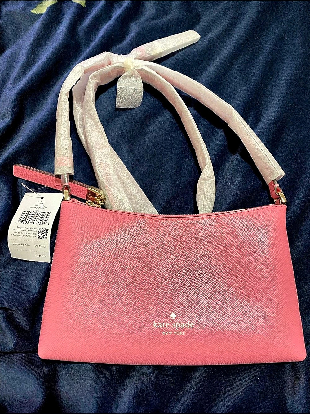 Kate Spade Sadie Crossbody Blossom Pink Bag NWT